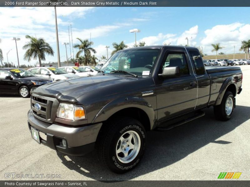 Dark Shadow Grey Metallic / Medium Dark Flint 2006 Ford Ranger Sport SuperCab