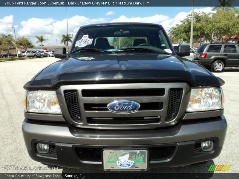 Dark Shadow Grey Metallic / Medium Dark Flint 2006 Ford Ranger Sport SuperCab