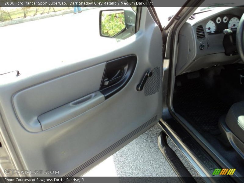 Dark Shadow Grey Metallic / Medium Dark Flint 2006 Ford Ranger Sport SuperCab