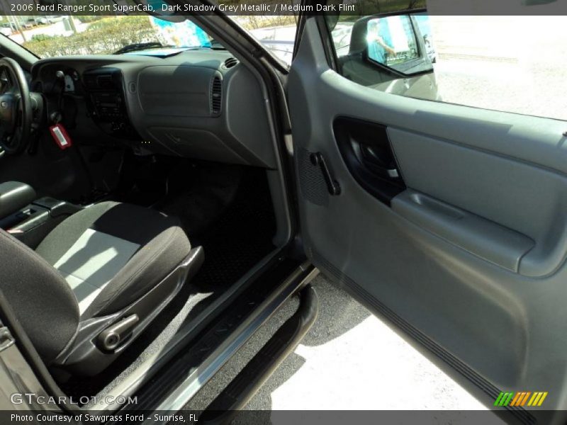 Dark Shadow Grey Metallic / Medium Dark Flint 2006 Ford Ranger Sport SuperCab