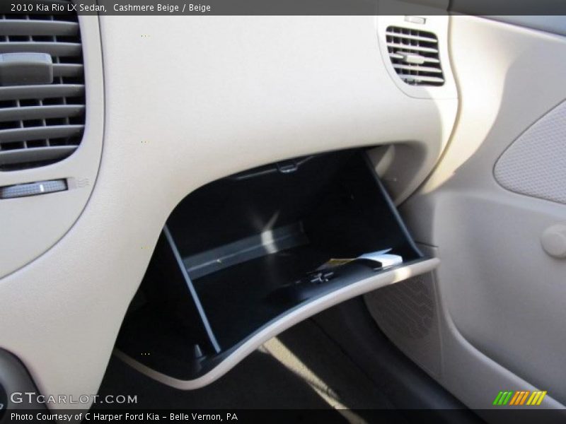 Cashmere Beige / Beige 2010 Kia Rio LX Sedan