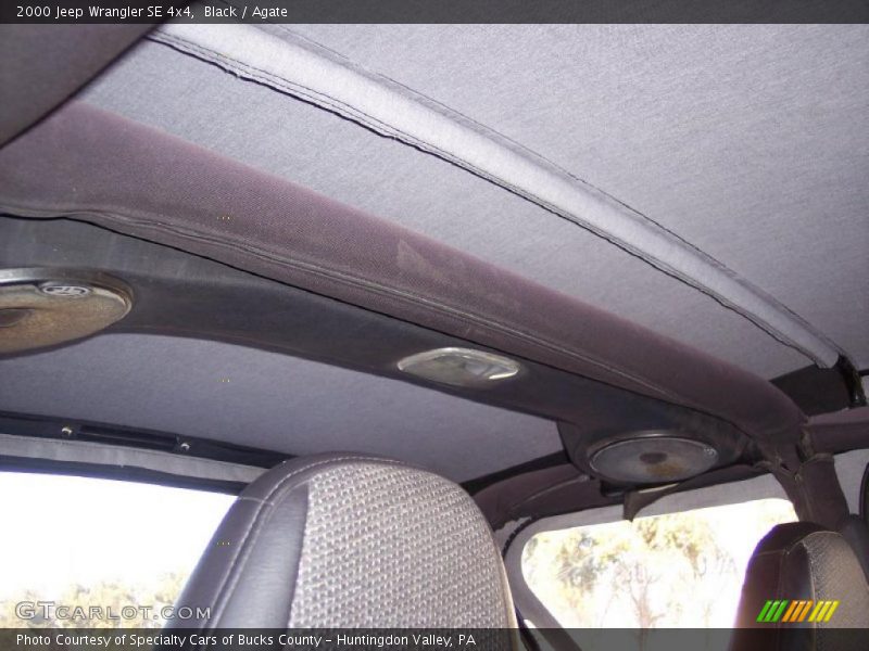 Black / Agate 2000 Jeep Wrangler SE 4x4