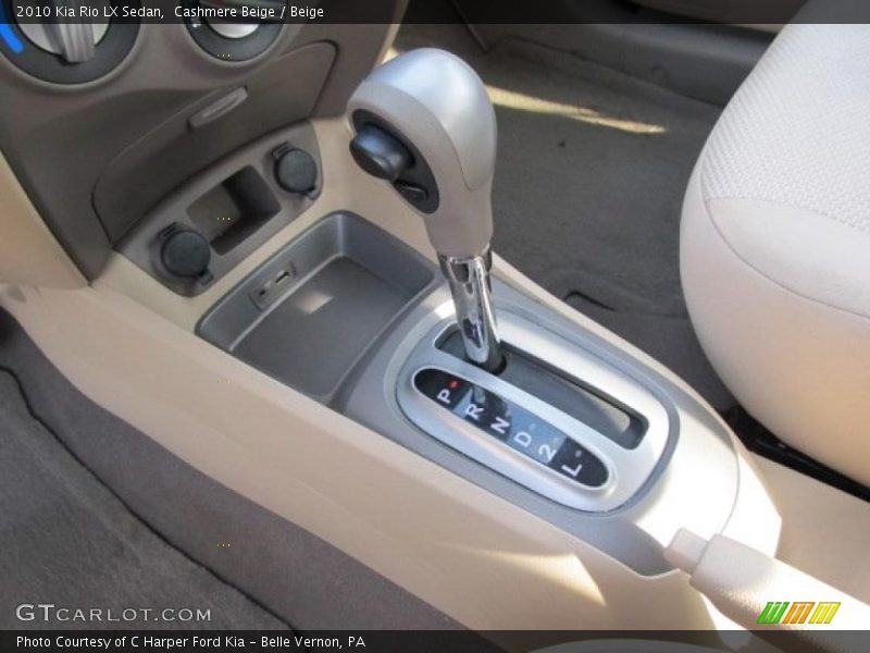 Cashmere Beige / Beige 2010 Kia Rio LX Sedan