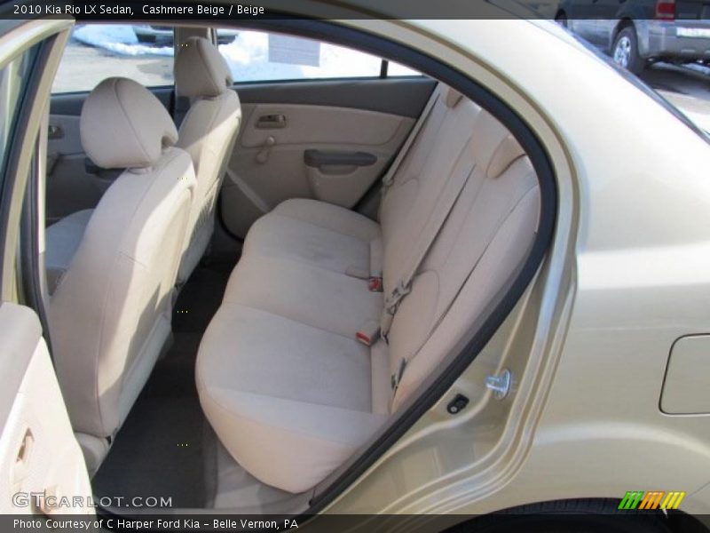 Cashmere Beige / Beige 2010 Kia Rio LX Sedan