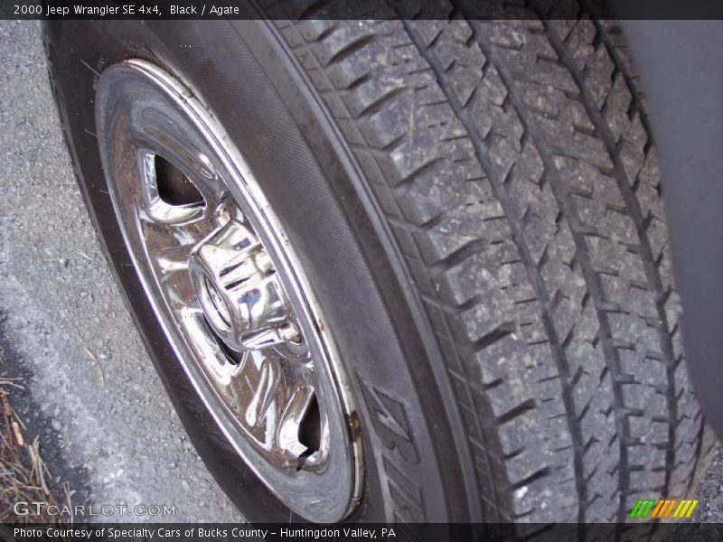 Black / Agate 2000 Jeep Wrangler SE 4x4