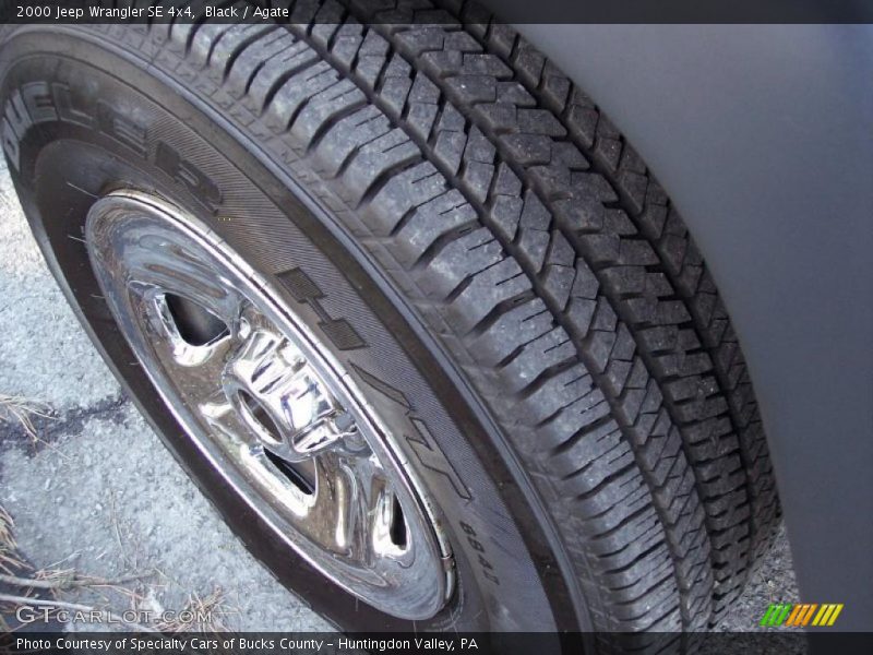 Black / Agate 2000 Jeep Wrangler SE 4x4