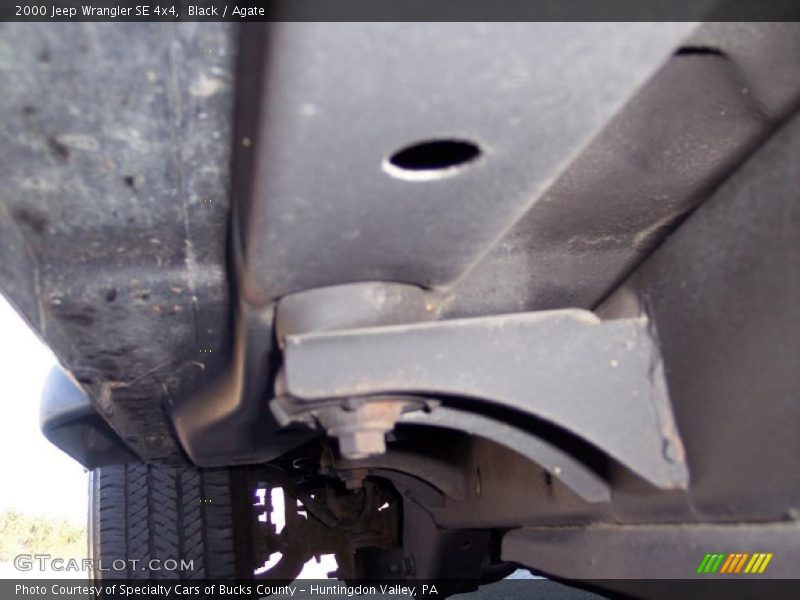 Black / Agate 2000 Jeep Wrangler SE 4x4