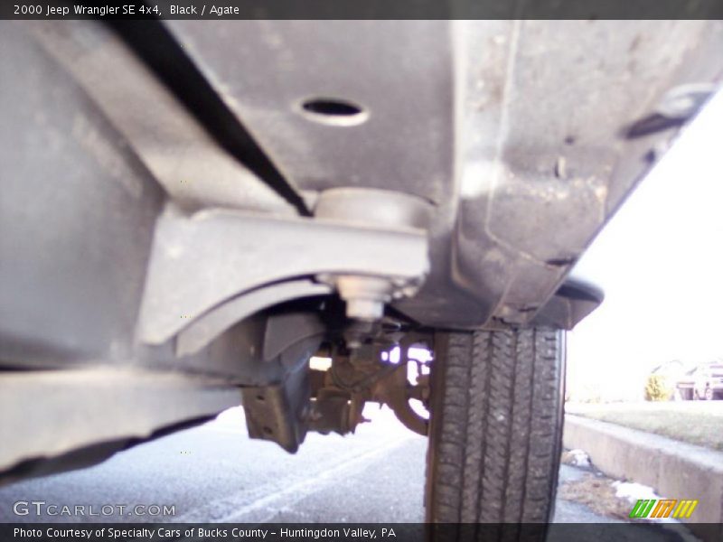 Black / Agate 2000 Jeep Wrangler SE 4x4