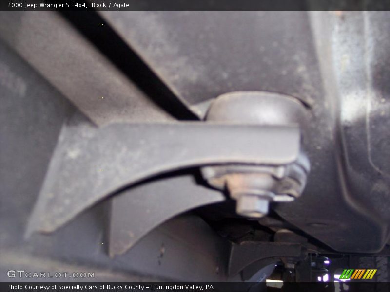 Black / Agate 2000 Jeep Wrangler SE 4x4