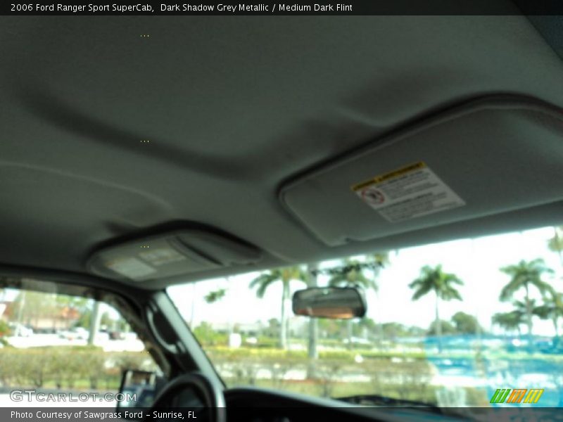 Dark Shadow Grey Metallic / Medium Dark Flint 2006 Ford Ranger Sport SuperCab