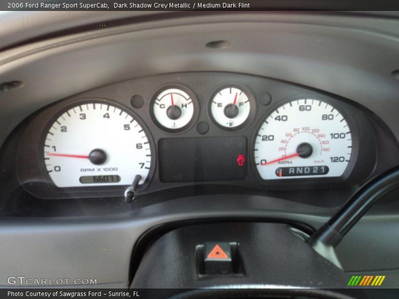  2006 Ranger Sport SuperCab Sport SuperCab Gauges