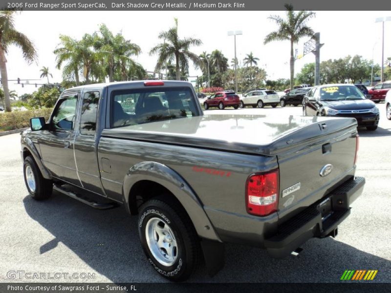 Dark Shadow Grey Metallic / Medium Dark Flint 2006 Ford Ranger Sport SuperCab