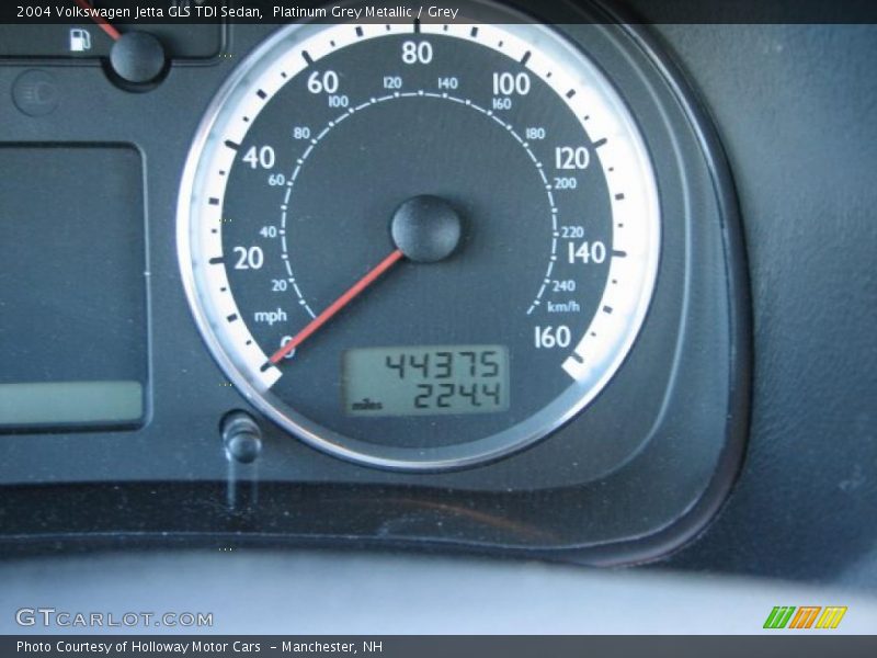 Platinum Grey Metallic / Grey 2004 Volkswagen Jetta GLS TDI Sedan