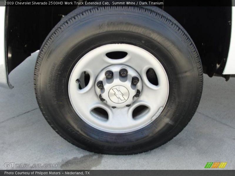  2009 Silverado 2500HD Work Truck Extended Cab Wheel