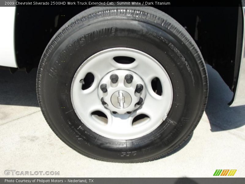  2009 Silverado 2500HD Work Truck Extended Cab Wheel