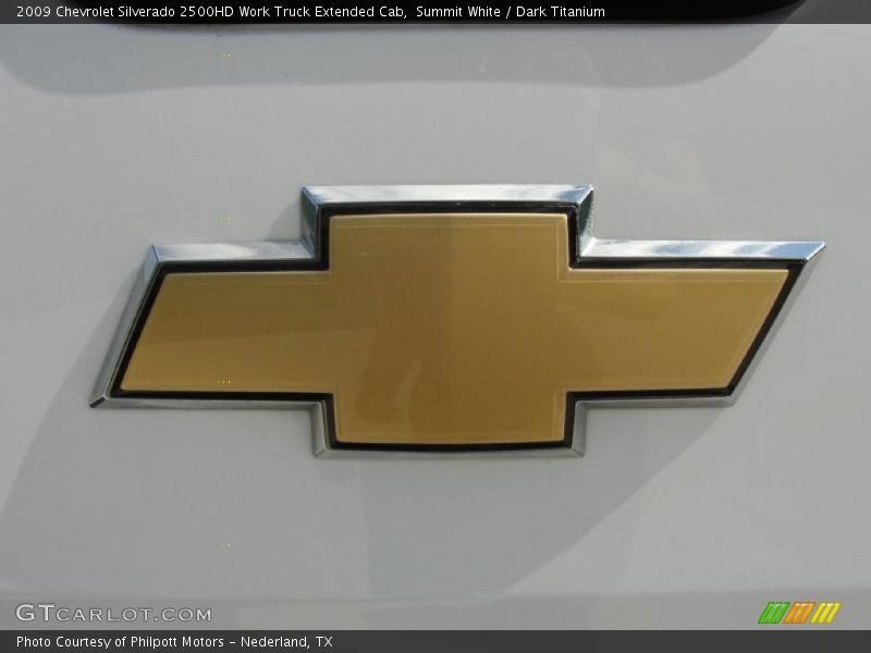  2009 Silverado 2500HD Work Truck Extended Cab Logo