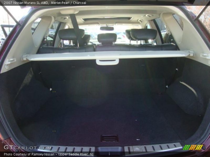 Merlot Pearl / Charcoal 2007 Nissan Murano SL AWD