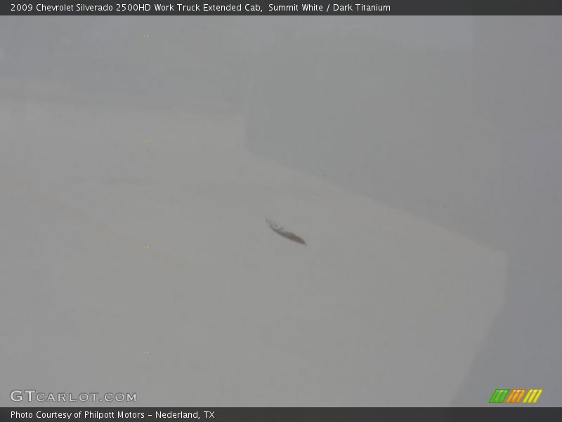 Summit White / Dark Titanium 2009 Chevrolet Silverado 2500HD Work Truck Extended Cab