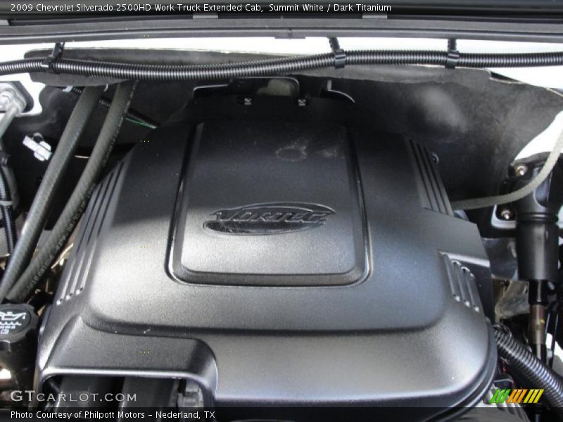  2009 Silverado 2500HD Work Truck Extended Cab Engine - 6.0 Liter OHV 16-Valve VVT Vortec V8