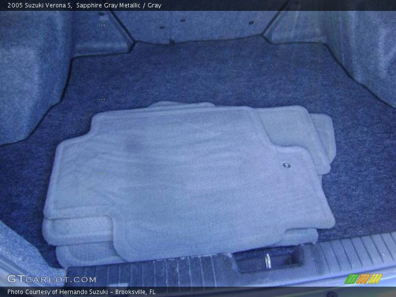 Sapphire Gray Metallic / Gray 2005 Suzuki Verona S