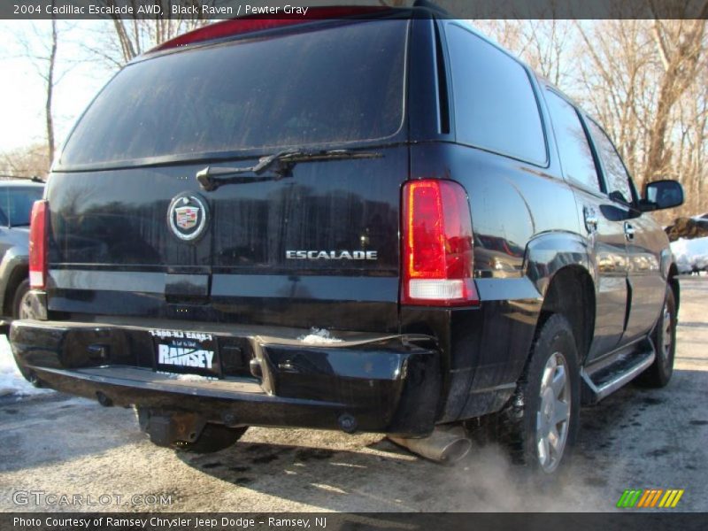 Black Raven / Pewter Gray 2004 Cadillac Escalade AWD