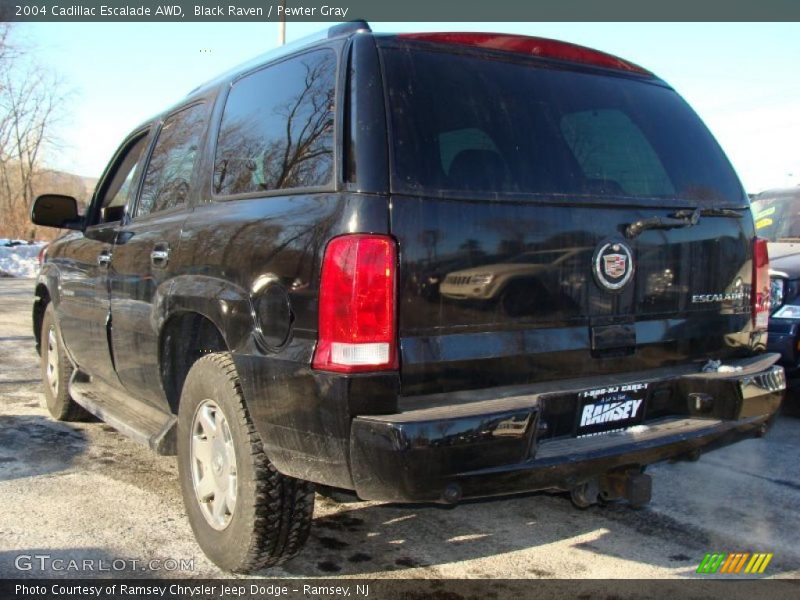 Black Raven / Pewter Gray 2004 Cadillac Escalade AWD