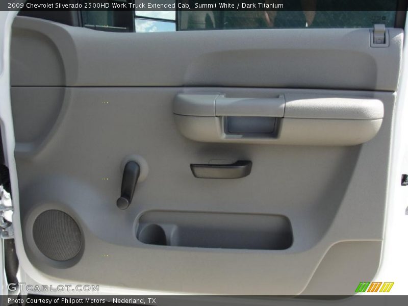 Door Panel of 2009 Silverado 2500HD Work Truck Extended Cab