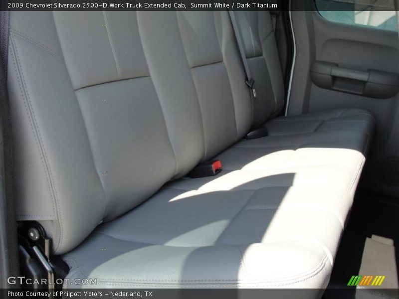 Summit White / Dark Titanium 2009 Chevrolet Silverado 2500HD Work Truck Extended Cab