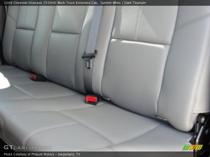 Summit White / Dark Titanium 2009 Chevrolet Silverado 2500HD Work Truck Extended Cab
