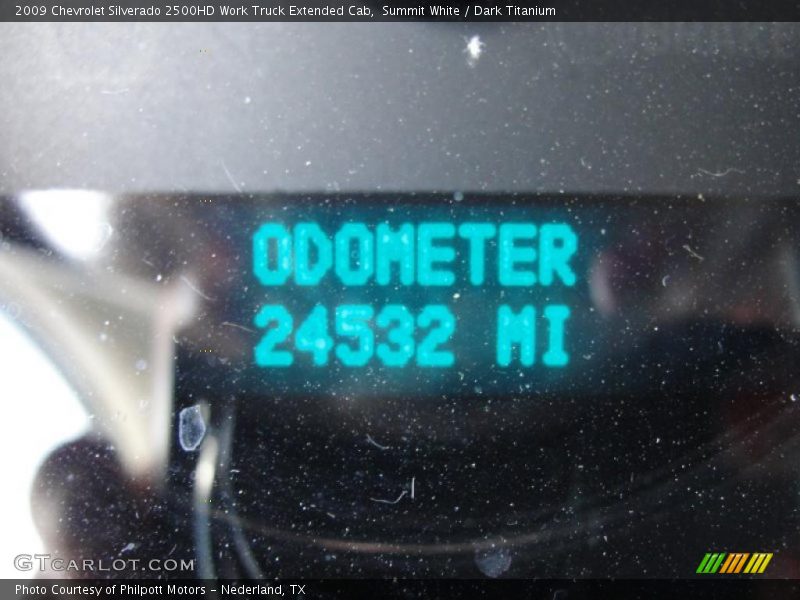 Summit White / Dark Titanium 2009 Chevrolet Silverado 2500HD Work Truck Extended Cab