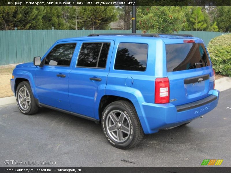 Surf Blue Pearl / Dark Slate Gray/Medium Slate Gray 2009 Jeep Patriot Sport