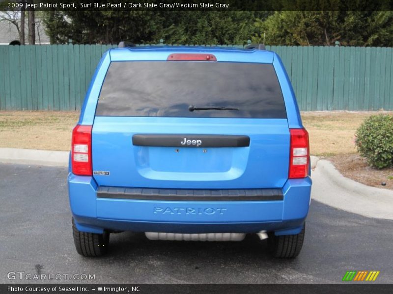 Surf Blue Pearl / Dark Slate Gray/Medium Slate Gray 2009 Jeep Patriot Sport