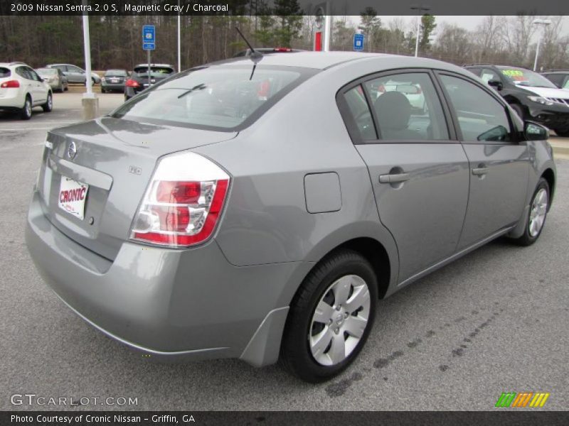 Magnetic Gray / Charcoal 2009 Nissan Sentra 2.0 S