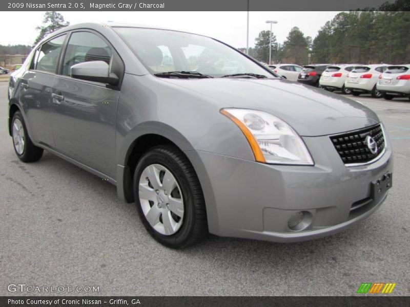 Magnetic Gray / Charcoal 2009 Nissan Sentra 2.0 S