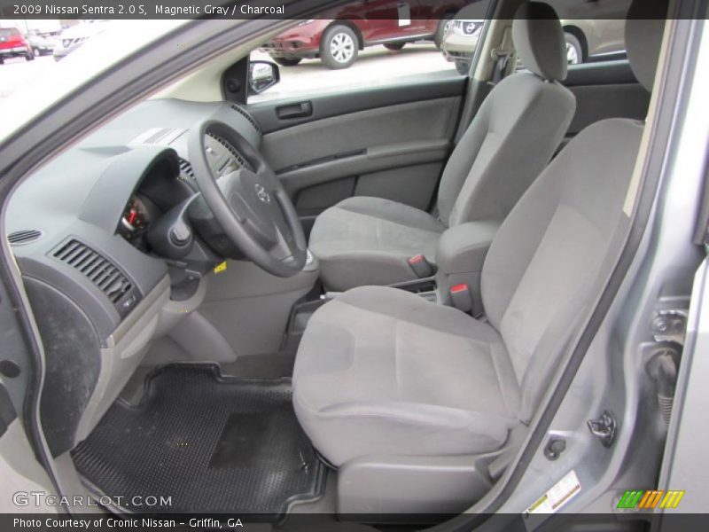 Magnetic Gray / Charcoal 2009 Nissan Sentra 2.0 S