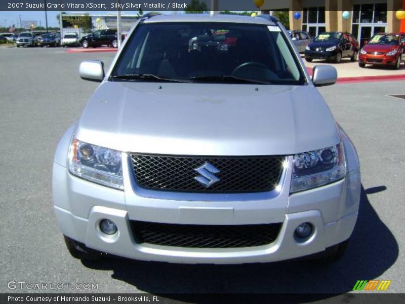 Silky Silver Metallic / Black 2007 Suzuki Grand Vitara XSport