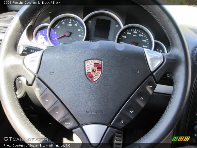 Black / Black 2005 Porsche Cayenne S