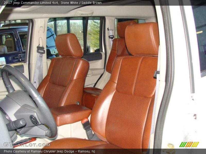  2007 Commander Limited 4x4 Saddle Brown Interior