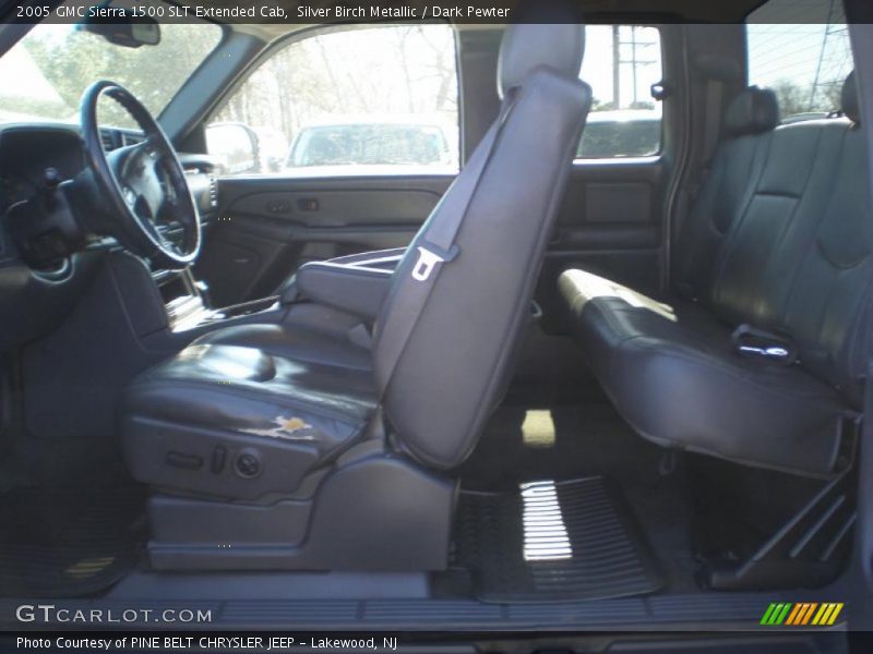 Silver Birch Metallic / Dark Pewter 2005 GMC Sierra 1500 SLT Extended Cab