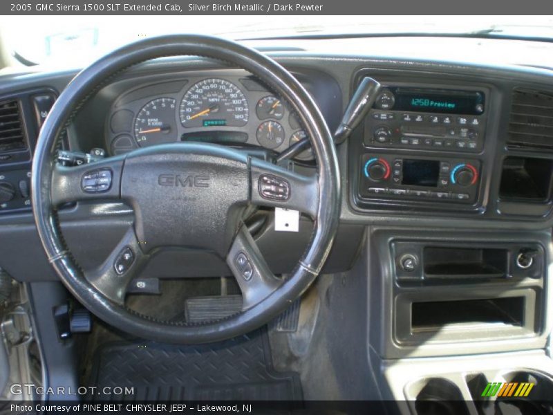 Silver Birch Metallic / Dark Pewter 2005 GMC Sierra 1500 SLT Extended Cab
