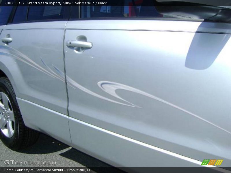 Silky Silver Metallic / Black 2007 Suzuki Grand Vitara XSport