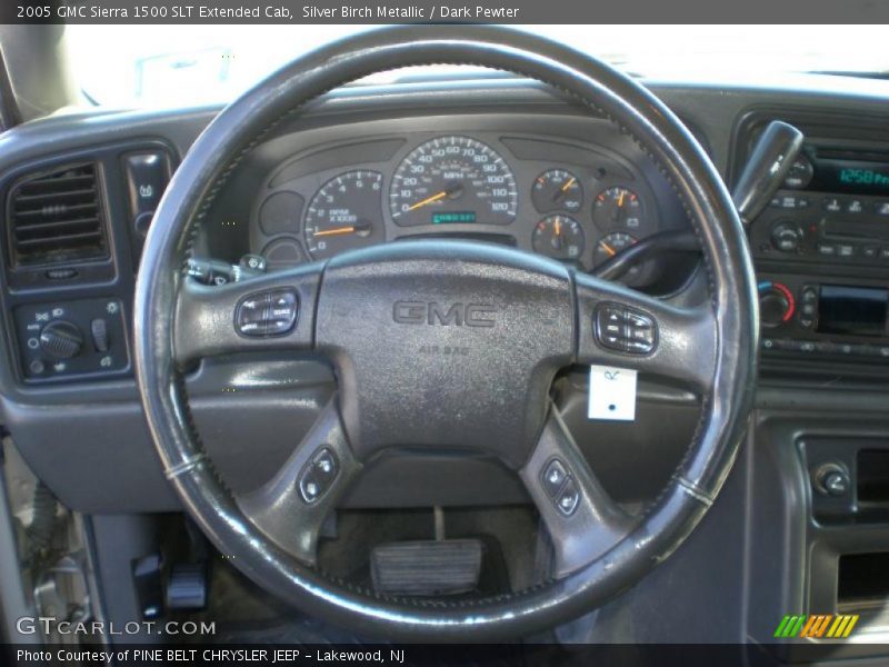 Silver Birch Metallic / Dark Pewter 2005 GMC Sierra 1500 SLT Extended Cab