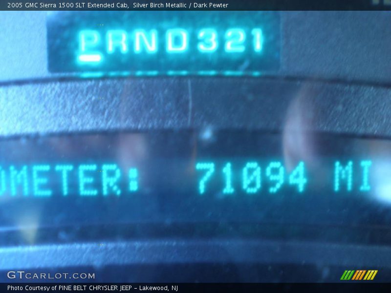 Silver Birch Metallic / Dark Pewter 2005 GMC Sierra 1500 SLT Extended Cab