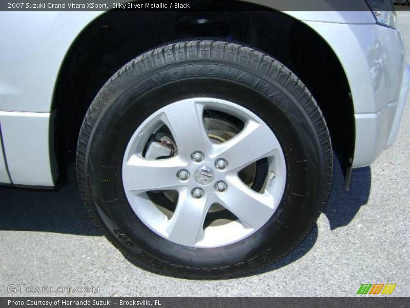 Silky Silver Metallic / Black 2007 Suzuki Grand Vitara XSport