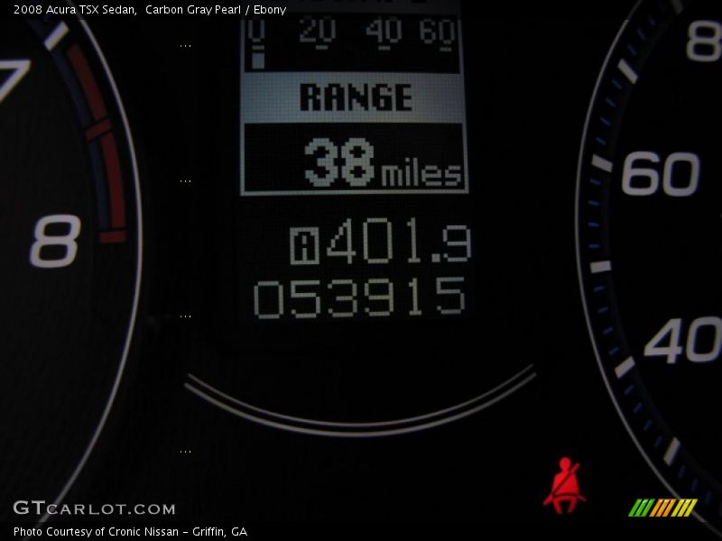 Carbon Gray Pearl / Ebony 2008 Acura TSX Sedan