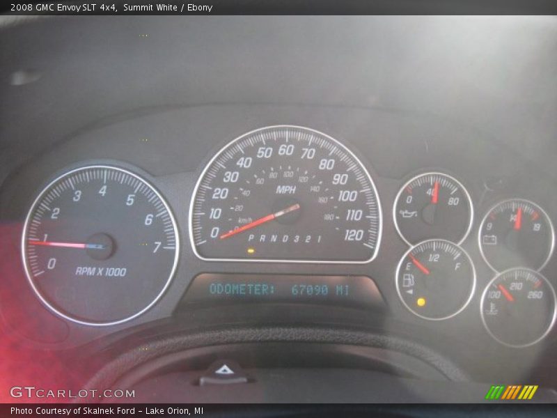 Summit White / Ebony 2008 GMC Envoy SLT 4x4