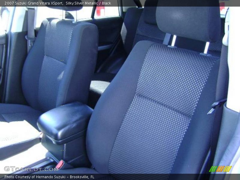 Silky Silver Metallic / Black 2007 Suzuki Grand Vitara XSport