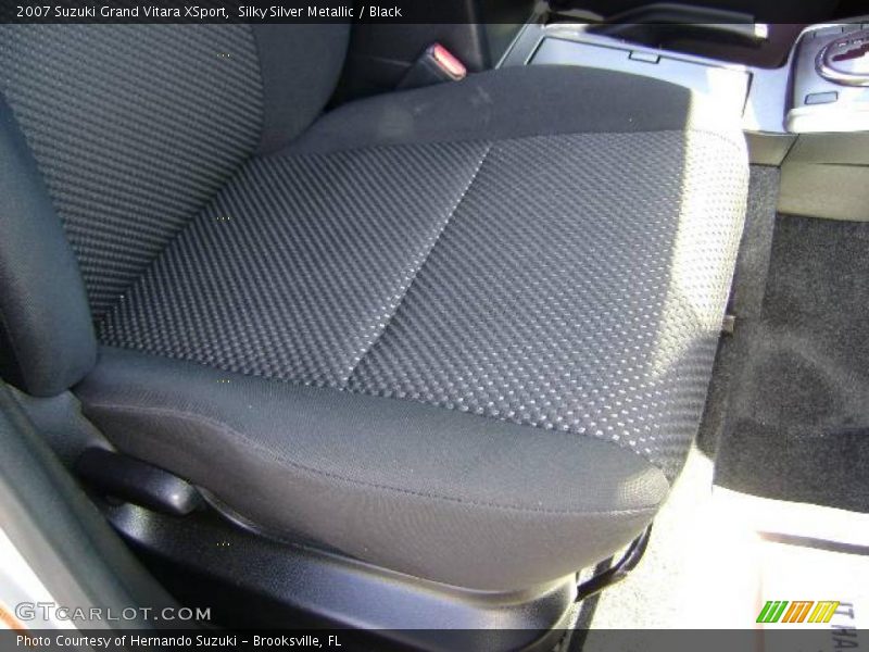 Silky Silver Metallic / Black 2007 Suzuki Grand Vitara XSport