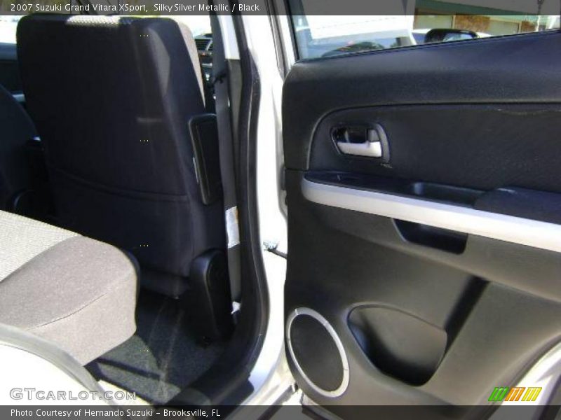 Silky Silver Metallic / Black 2007 Suzuki Grand Vitara XSport
