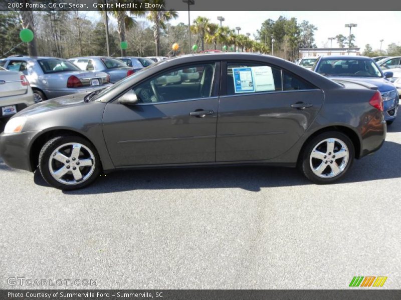 Granite Metallic / Ebony 2005 Pontiac G6 GT Sedan